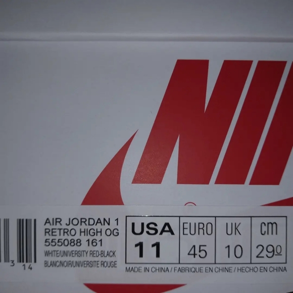 Jordan retro 1 heritage size 11 - Picture 3 of 6